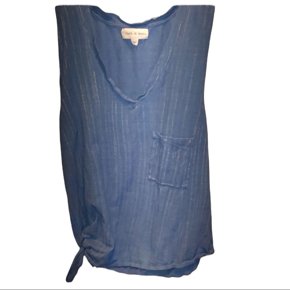 cloth and stone|Anthropologie| Sleeveless Tie-Waist Knit Top